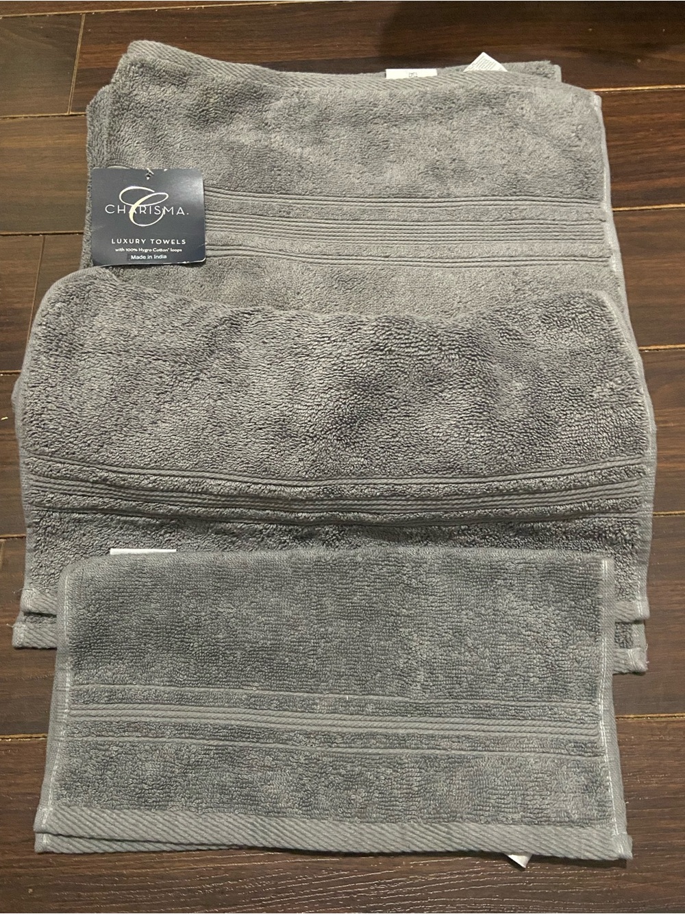 Charisma luxury bath towels Set Of 3  31 X 58”